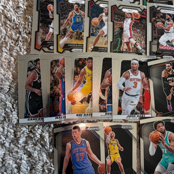 68 card lot of 2020-2025 Panini Prizm Monopoly & Prizm vet & Rookie basketball - Picture 2 of 7